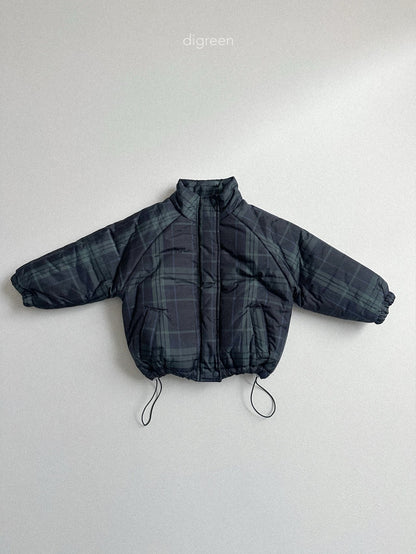 【予約】Tori Check Padding   /  digreen(S-XXL)