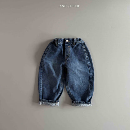 【予約】Modern Curved Denim  /  andbutter (S-JM)