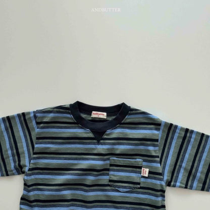 【予約】Retro pocket T / andbutter(S-JM)