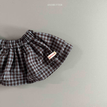 【予約】Winter Layer Skirt  / andbutter