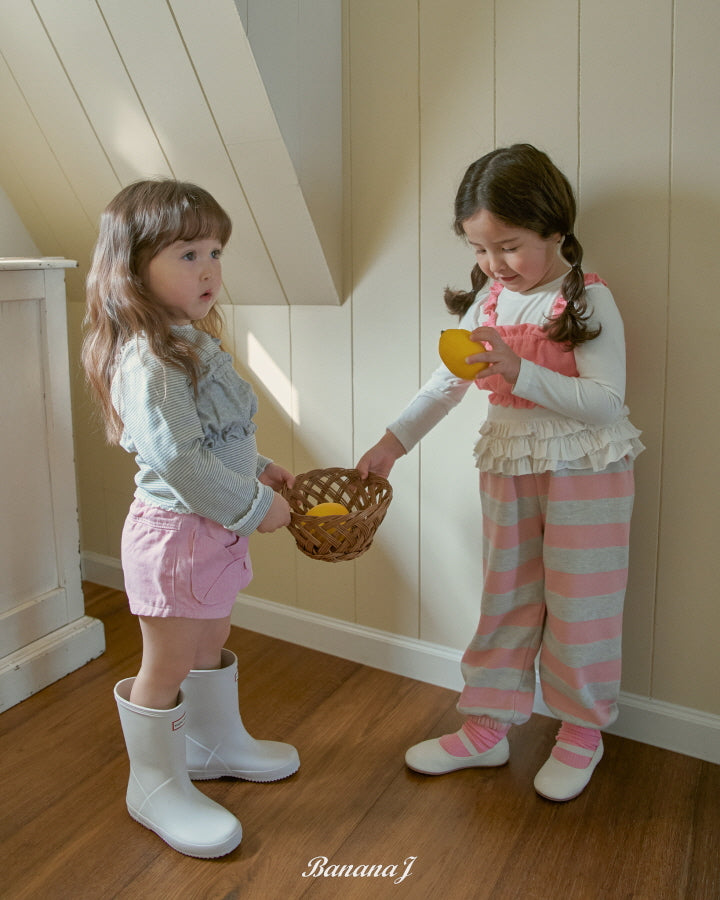 【予約】メゾンカンカンTシャツ / bananaj (XS-JS)