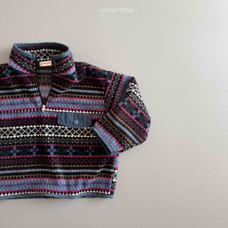 【予約】Patagon Pocket Fleece  /  andbutter (S-JM)