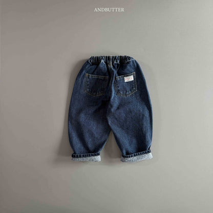 【予約】Modern Curved Denim  /  andbutter (S-JM)