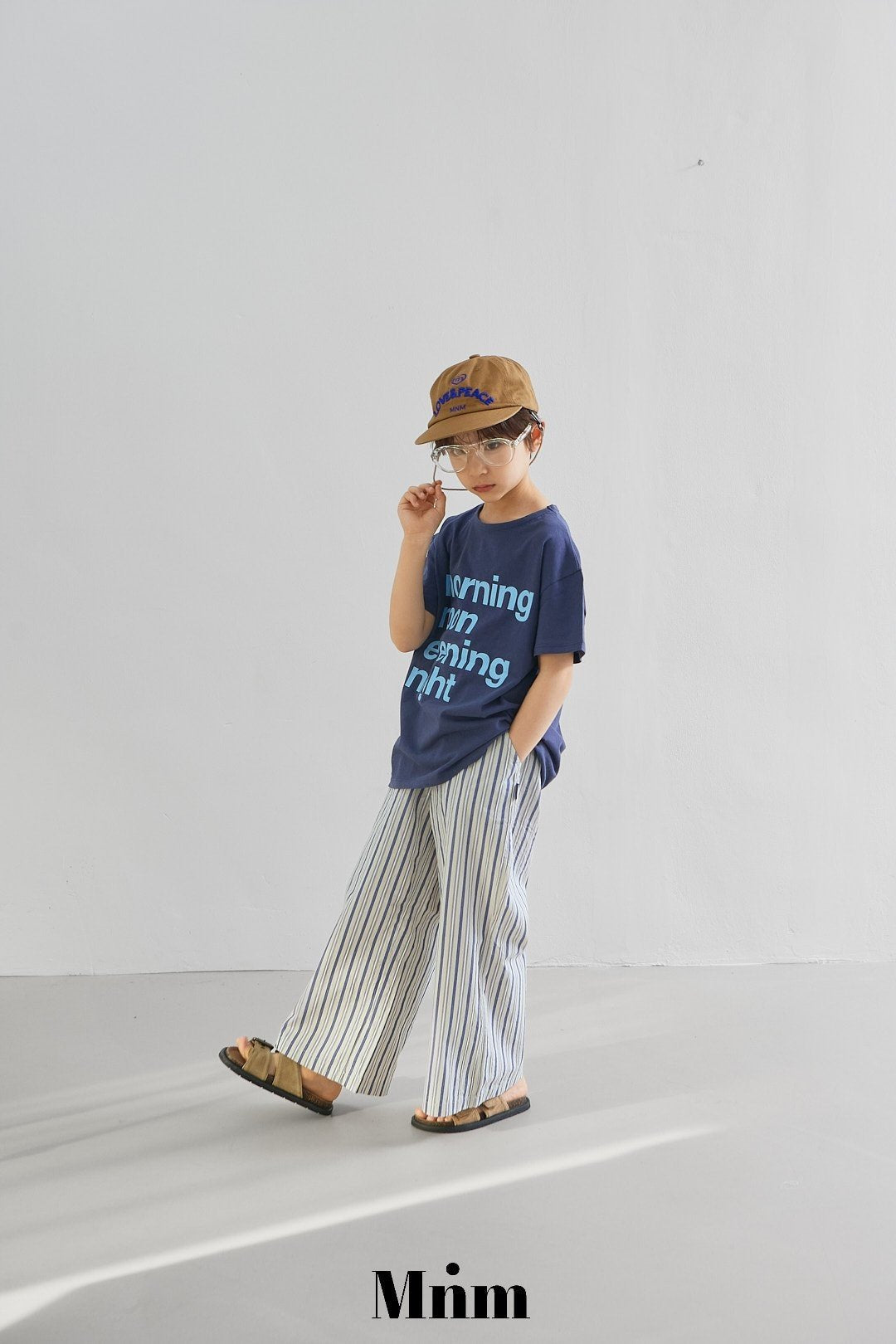 【予約】combi stripe pants / minimal S-JM 콤비