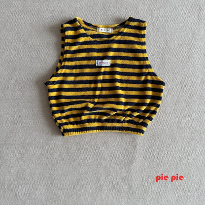 【予約】honeybee layered vest  / pie (XS-XL)