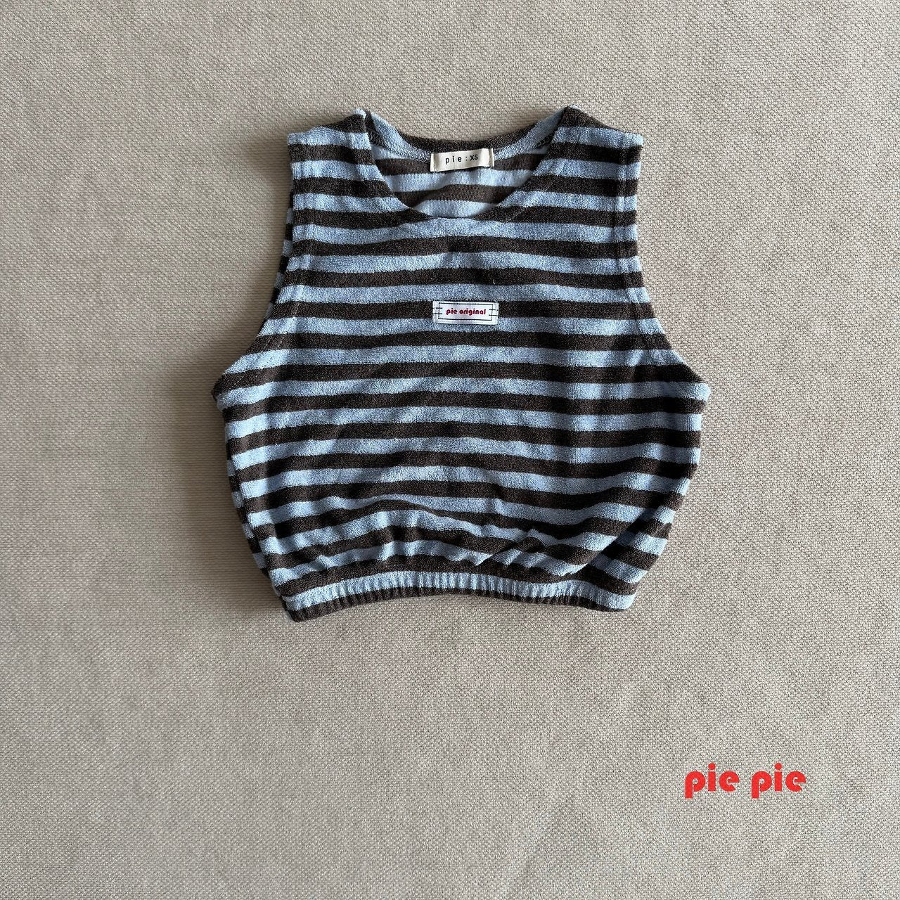 【予約】honeybee layered vest  / pie (XS-XL)