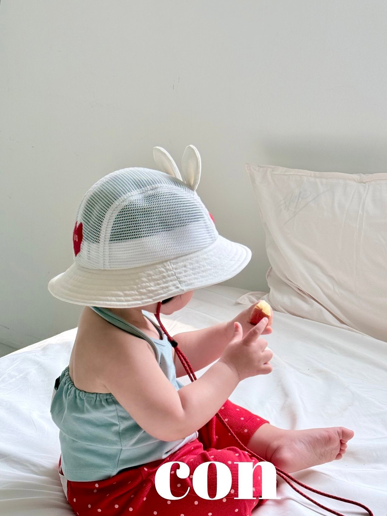 【予約】bear bucket hat / con