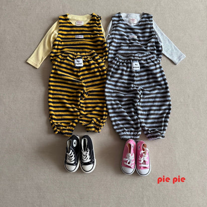 【予約】honeybee layered vest  / pie (XS-XL)