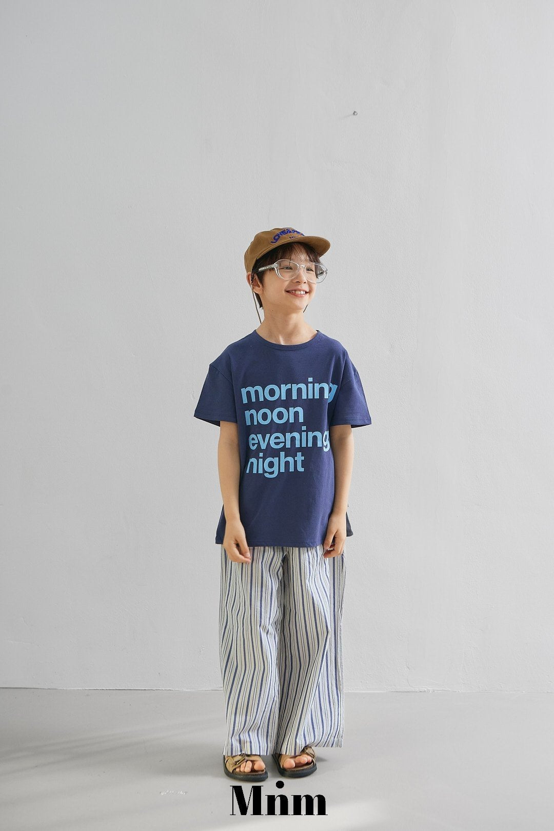【予約】combi stripe pants / minimal S-JM 콤비