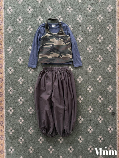 【予約】volume balloon pants / minimal (S-JM）