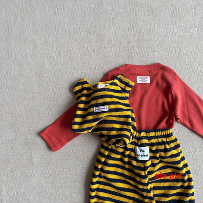 【予約】honeybee layered vest  / pie (XS-XL)