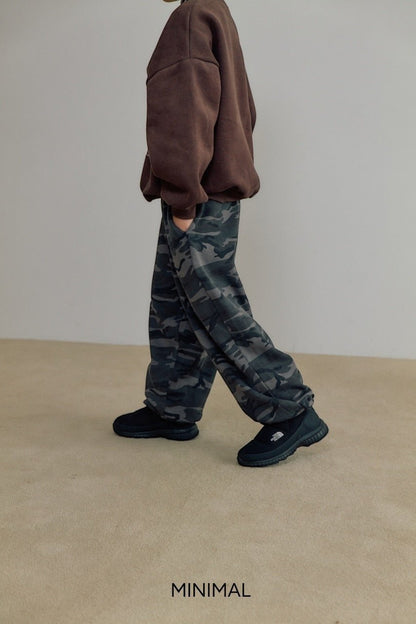 【予約】camouflage jogger pt  / minimal (S-JM) 말랑카모