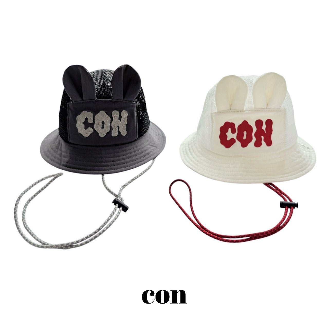 【予約】bear bucket hat / con