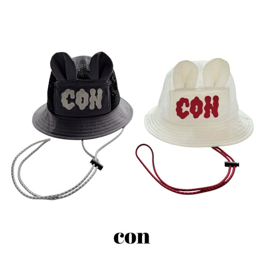 【予約】bear bucket hat / con