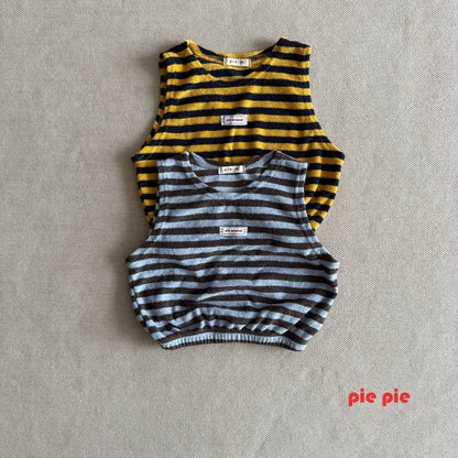 【予約】honeybee layered vest  / pie (XS-XL)