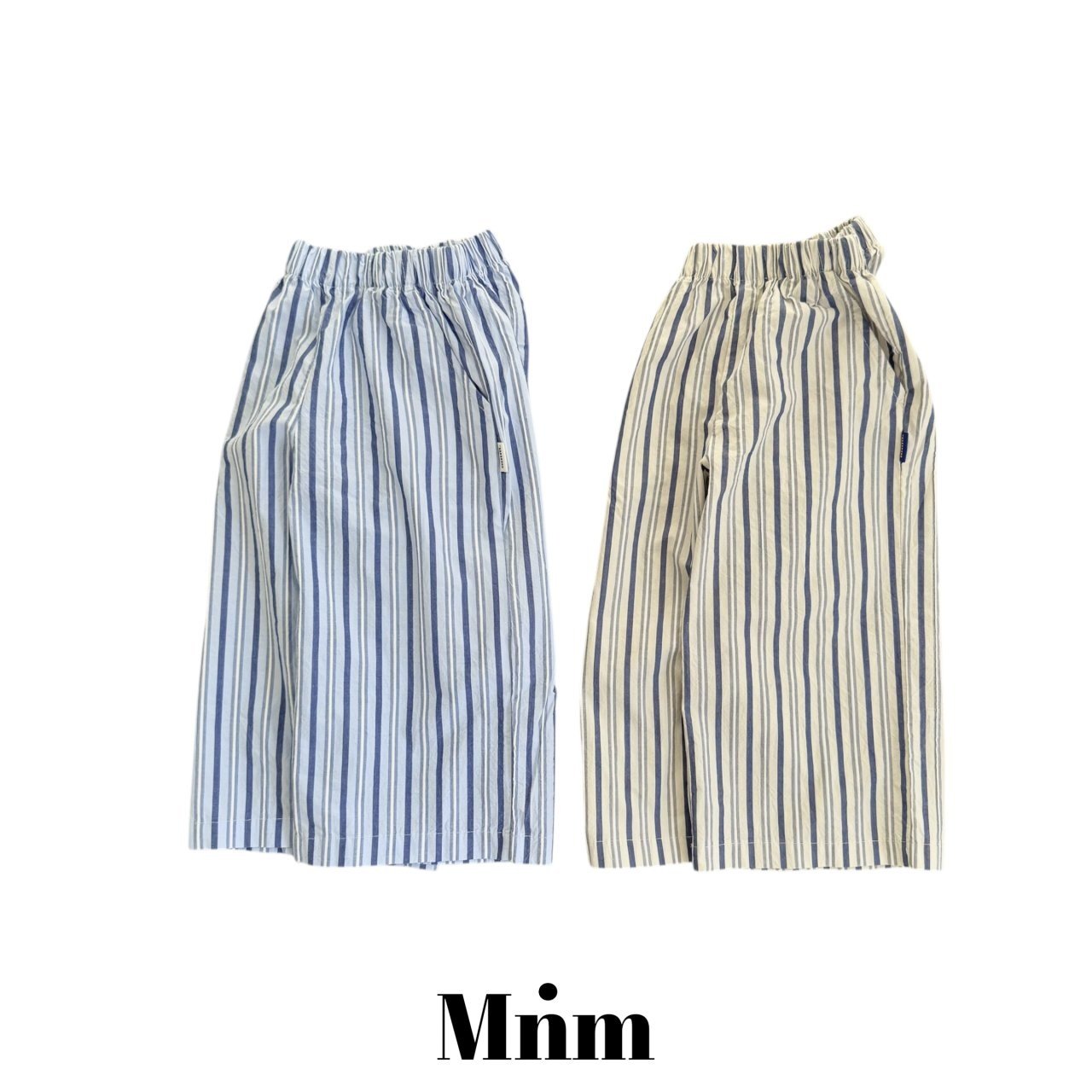 【予約】combi stripe pants / minimal S-JM 콤비