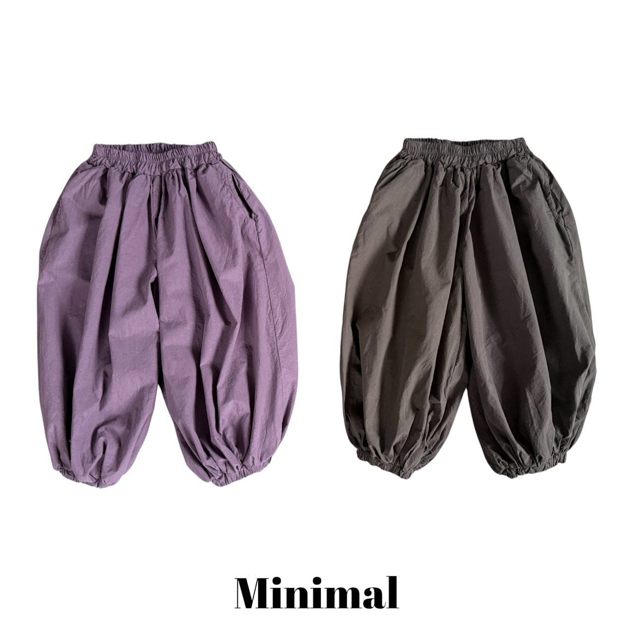 【予約】volume balloon pants / minimal (S-JM）