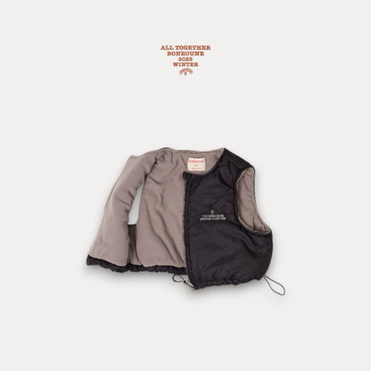 【予約】crop vest  / boneoune (XS-JL)