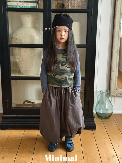 【予約】volume balloon pants / minimal (S-JM）