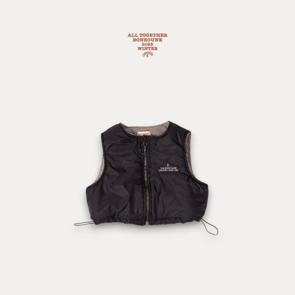 【予約】crop vest  / boneoune (XS-JL)