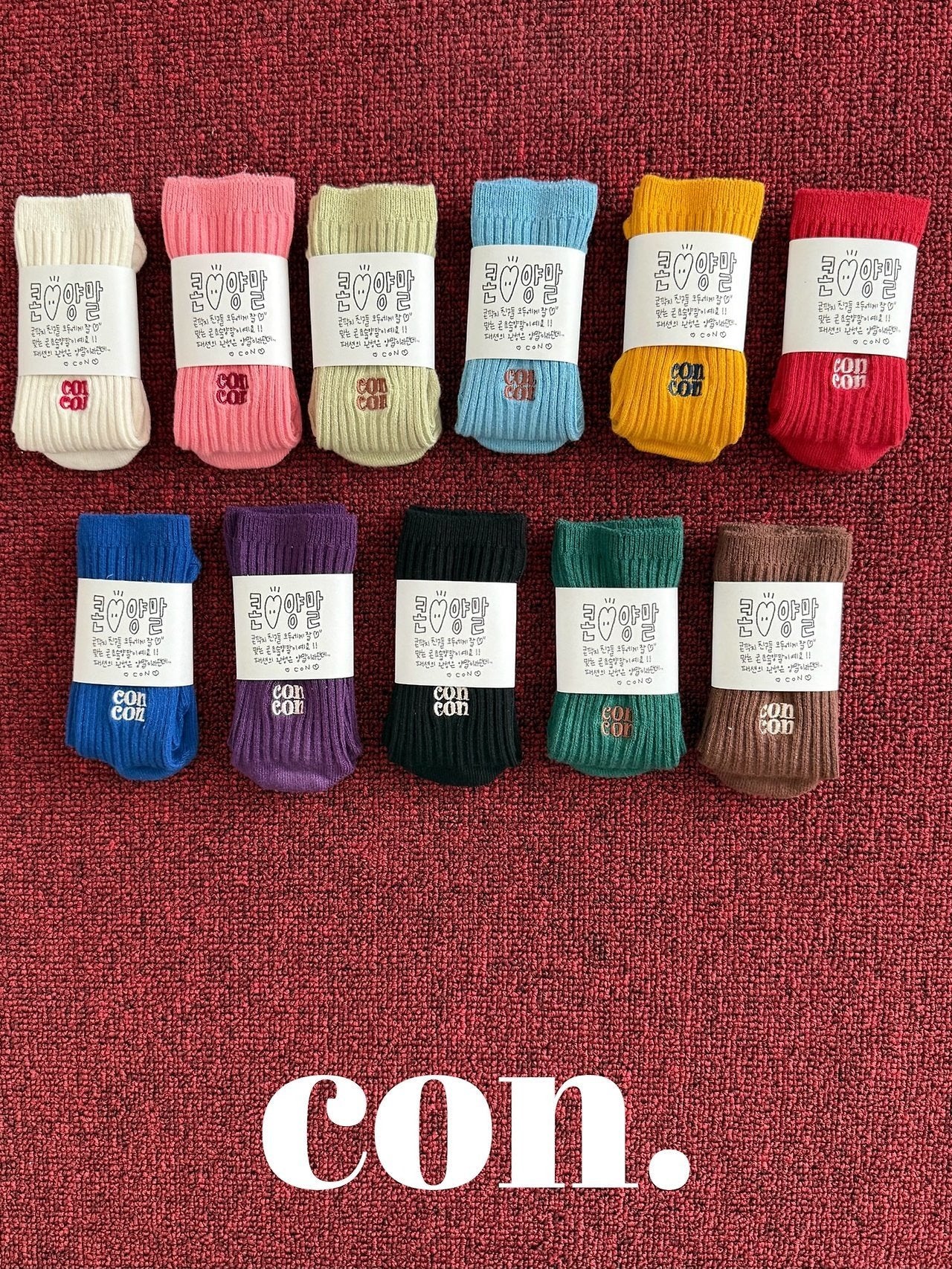 【予約】con socks /  con