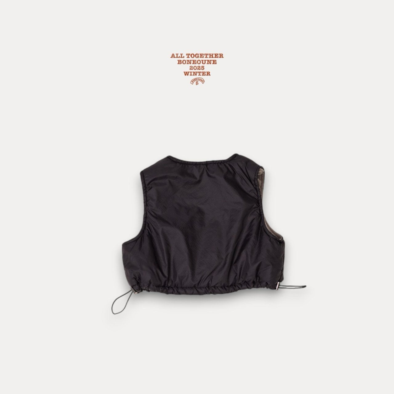 【予約】crop vest  / boneoune (XS-JL)
