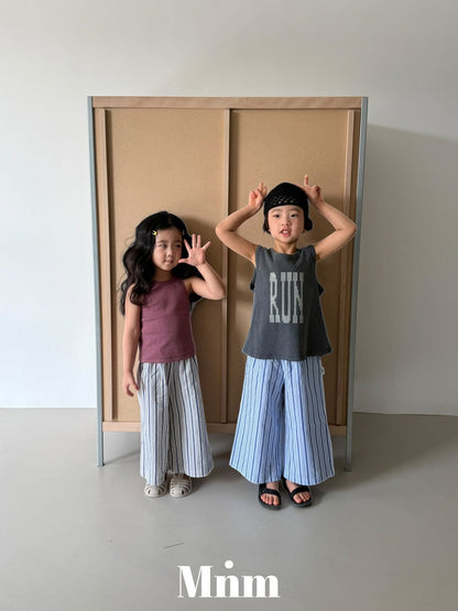 【予約】combi stripe pants / minimal S-JM 콤비