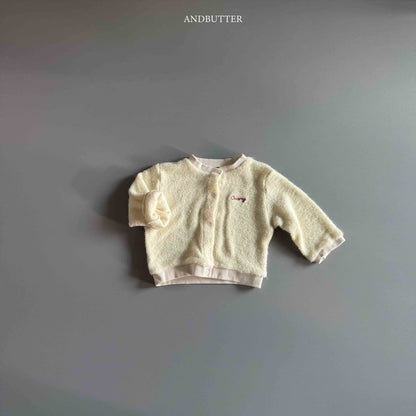 【予約】Creamy Cardigan  /  andbutter (S-JM)