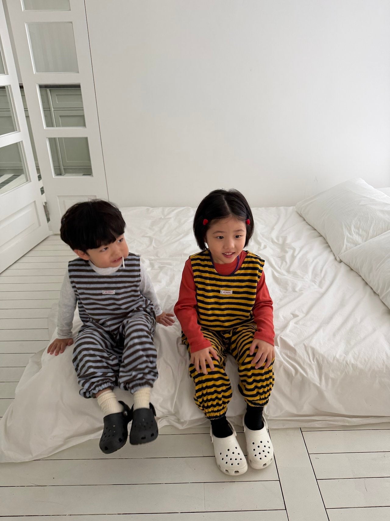 【予約】honeybee layered vest  / pie (XS-XL)