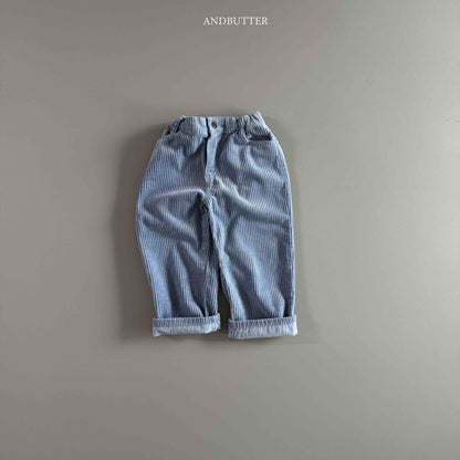 【予約】Love Ring Corduroy Pants  /  andbutter (S-JM)