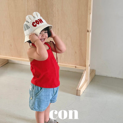 【予約】bear bucket hat / con