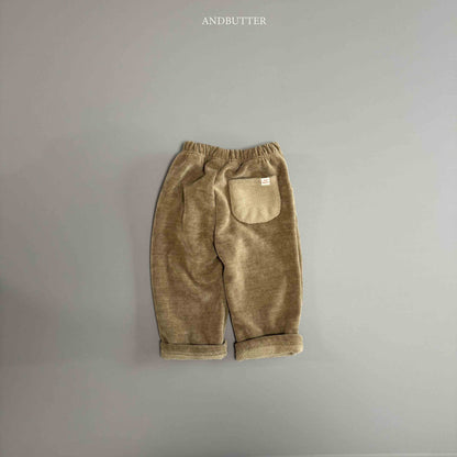 【予約】Soft Wide Pants  /  andbutter (S-JM)