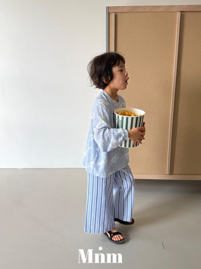【予約】combi stripe pants / minimal S-JM 콤비