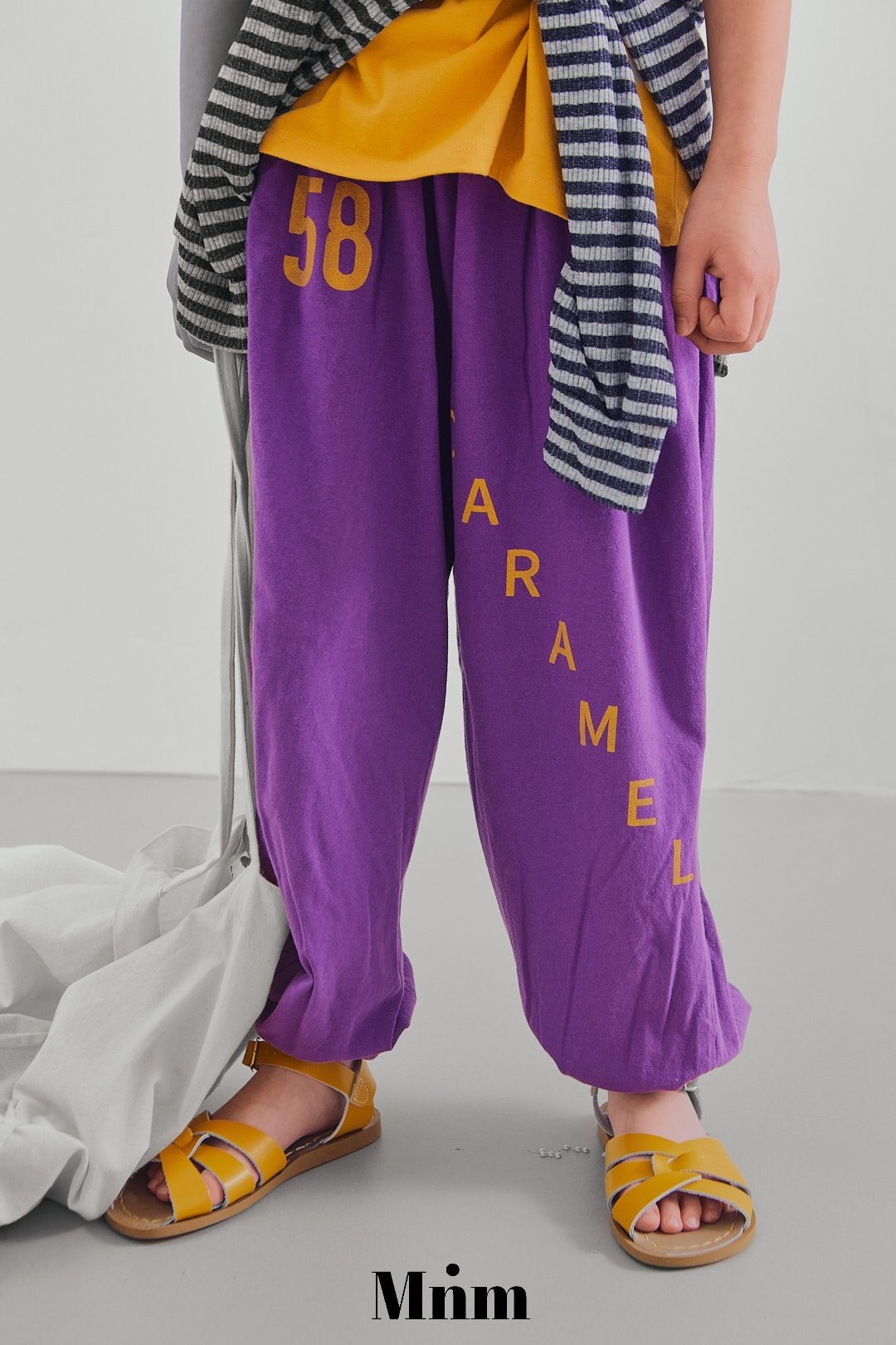 【予約】caramel jogger pants / minimal S-JM