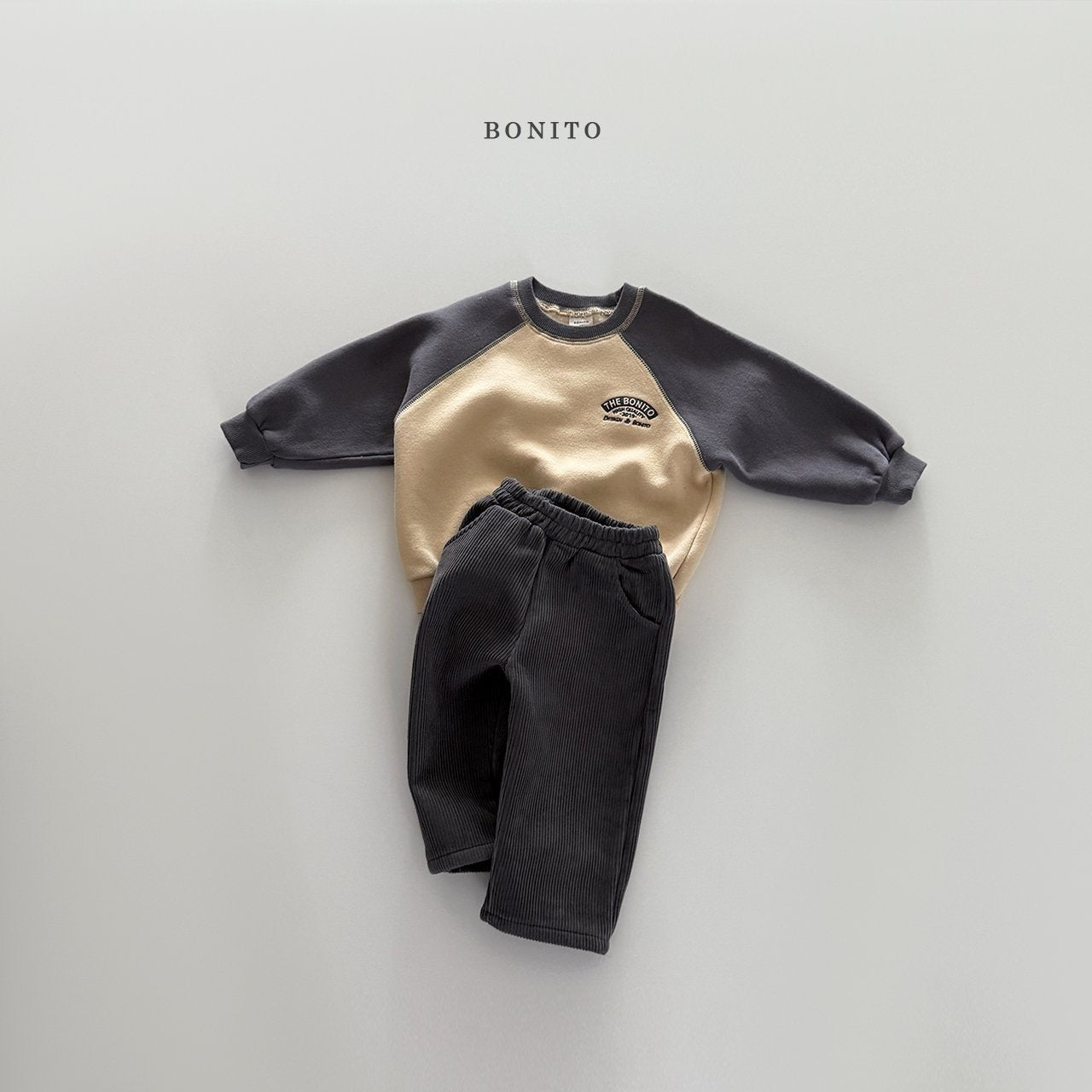 【予約】stitch raglan mtm  /  bonito (12M-JM) 가이루빠나그랑