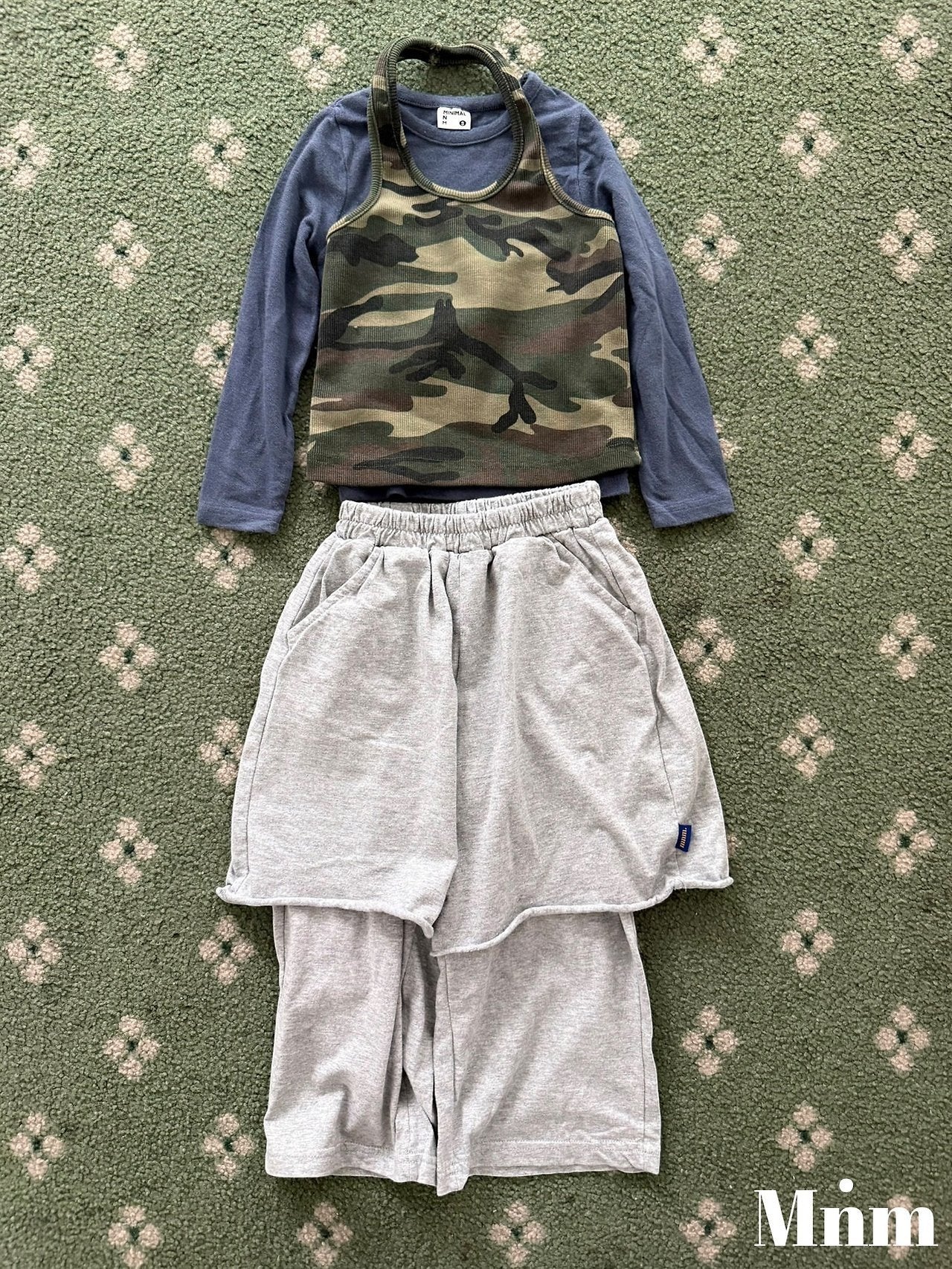 【予約】rolling layered pants / minimal (S-JM）