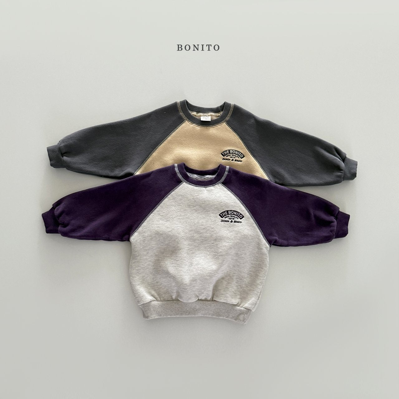 【予約】stitch raglan mtm  /  bonito (12M-JM) 가이루빠나그랑