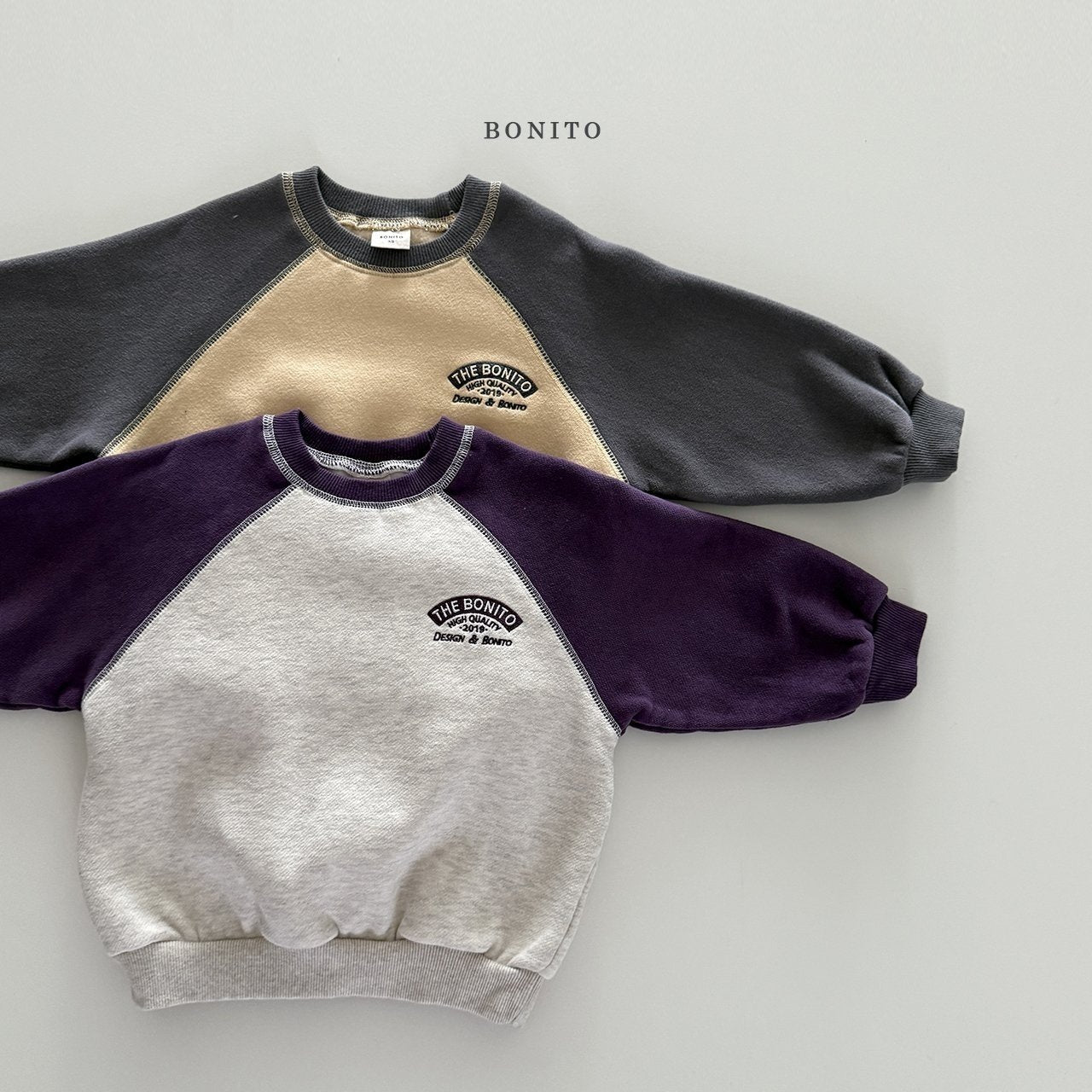【予約】stitch raglan mtm  /  bonito (12M-JM) 가이루빠나그랑