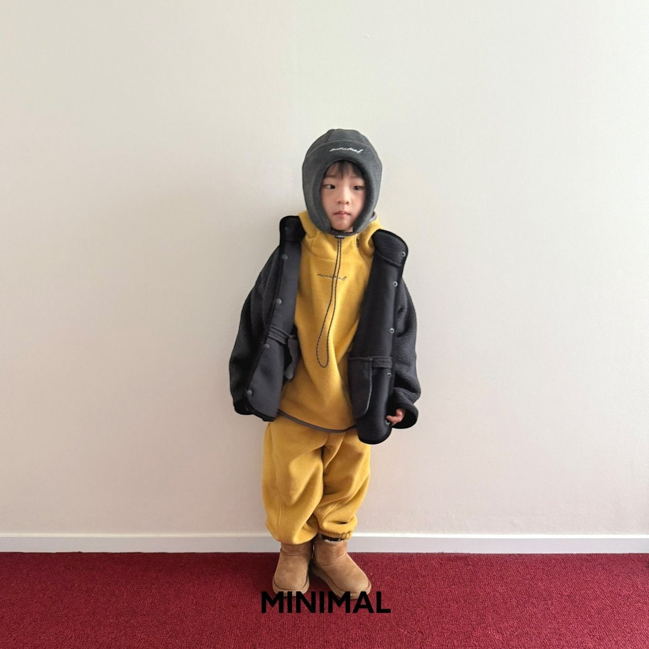 【予約】fleece round jogger pt  / minimal (S-JM)  폴라라운드