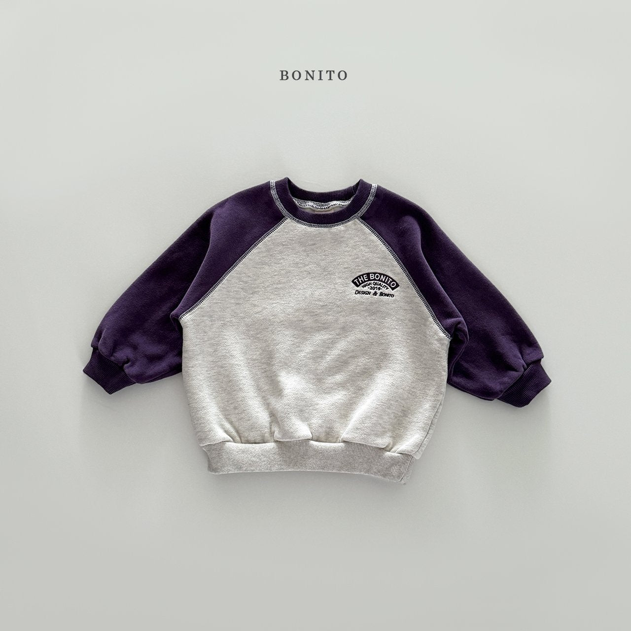 【予約】stitch raglan mtm  /  bonito (12M-JM) 가이루빠나그랑