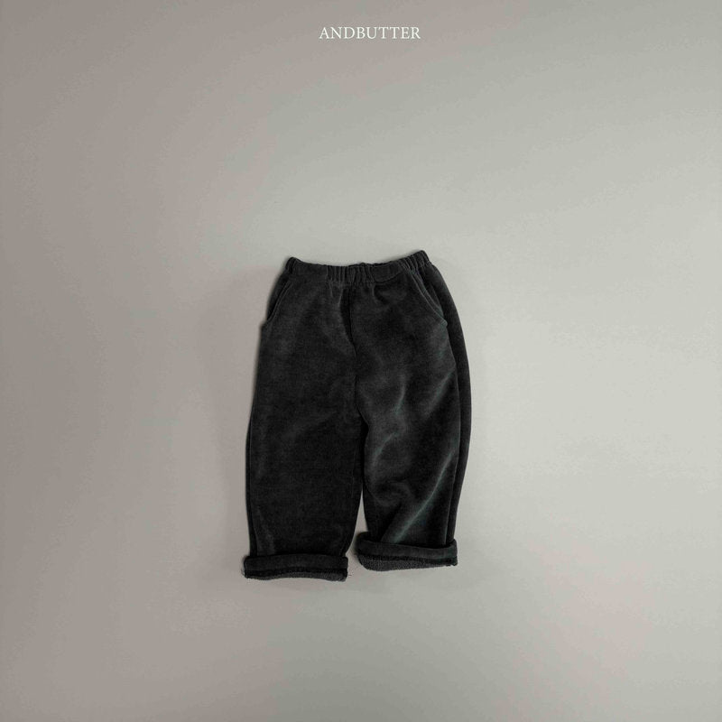 【予約】Soft Wide Pants  /  andbutter (S-JM)
