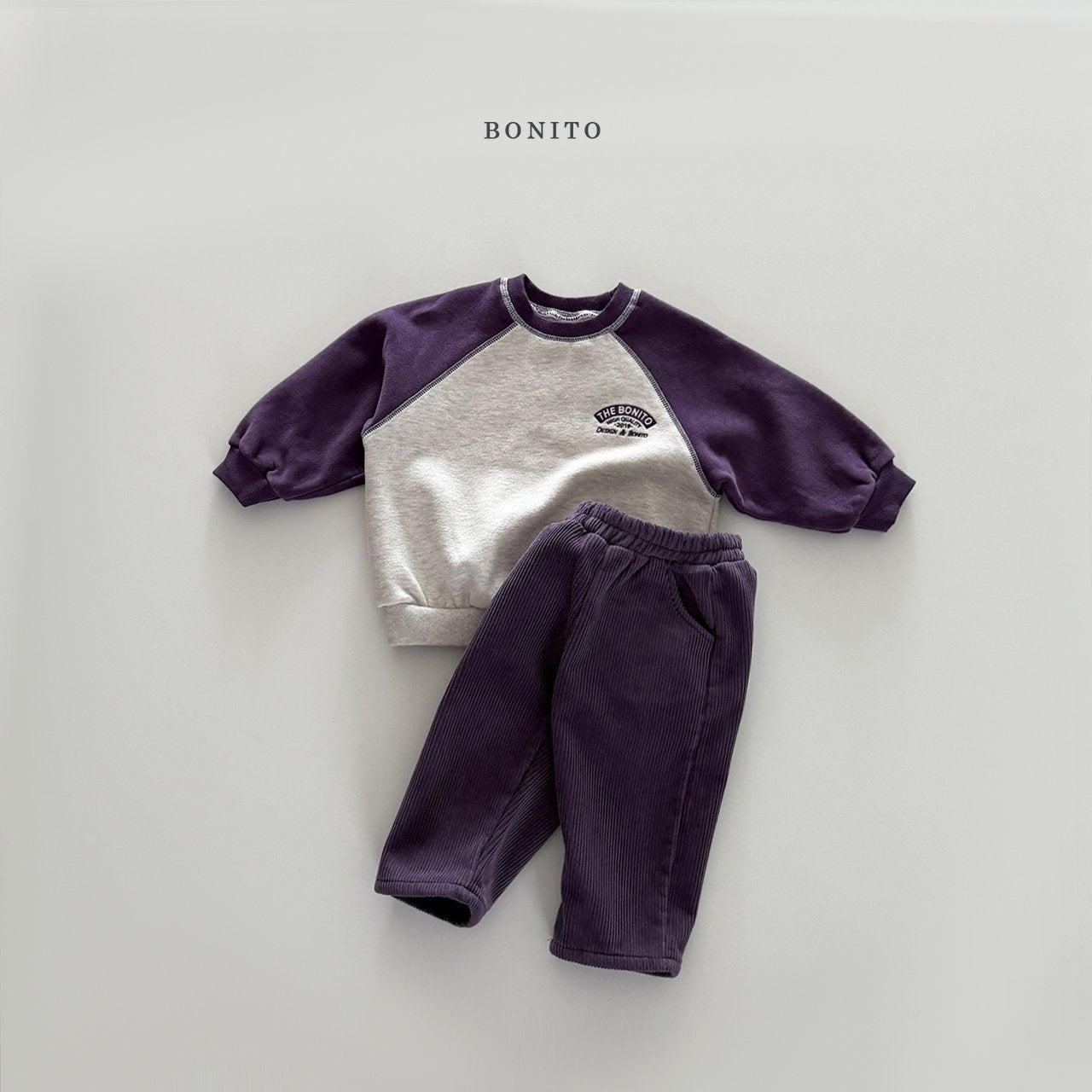 【予約】stitch raglan mtm  /  bonito (12M-JM) 가이루빠나그랑