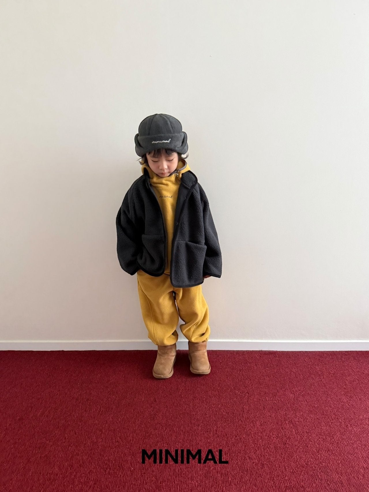 【予約】fleece round jogger pt  / minimal (S-JM)  폴라라운드