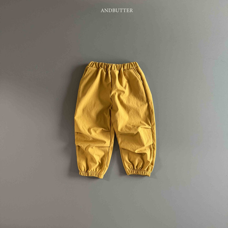 【予約】Anorak Bonding Pants  /  andbutter (S-JM)