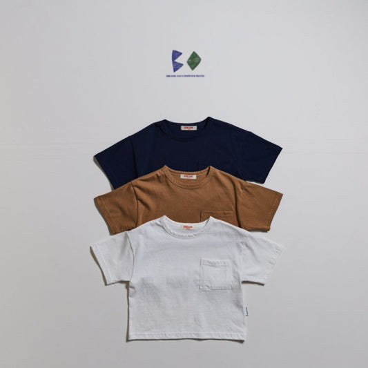 【予約】スクエアTシャツ / boneoune (XS-JL) 네모반팔티