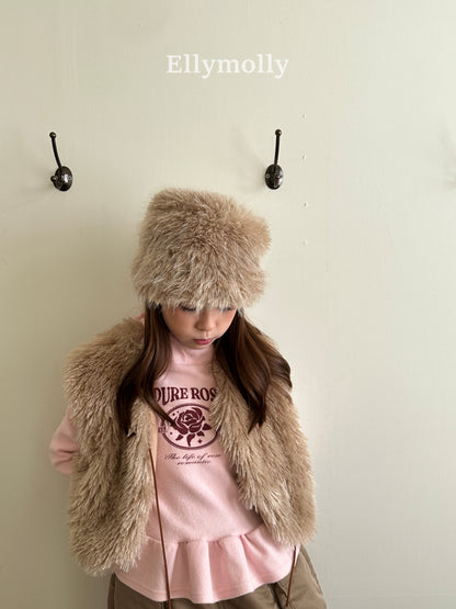 【予約】rose frill hood T / ellymolly (5-15号)