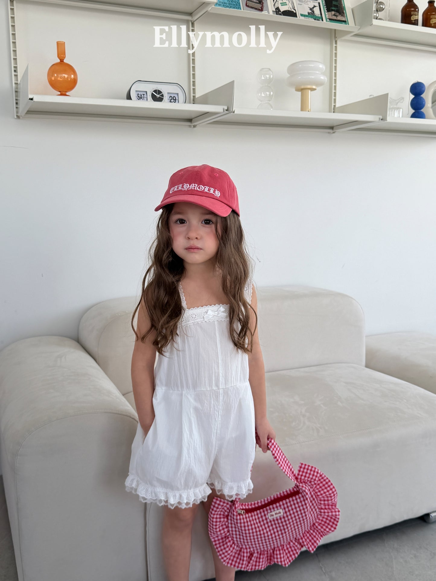 【予約】pure lace rompers / ellymolly5-15号