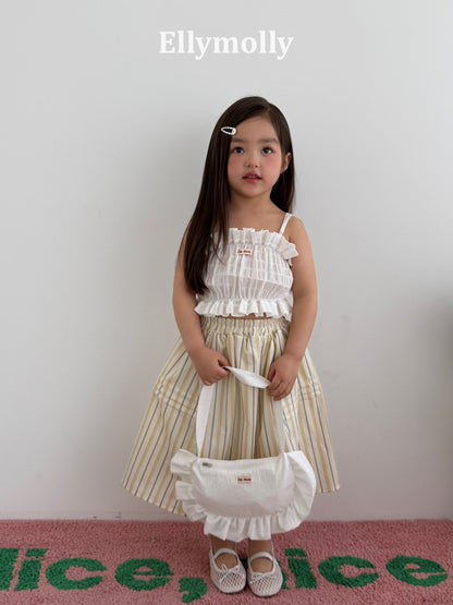 【予約】Blanche long skirt / ellymolly 5-15号 블랑쉬롱sk