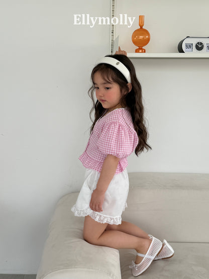 【予約】Veil lace blouse / ellymolly5-15号