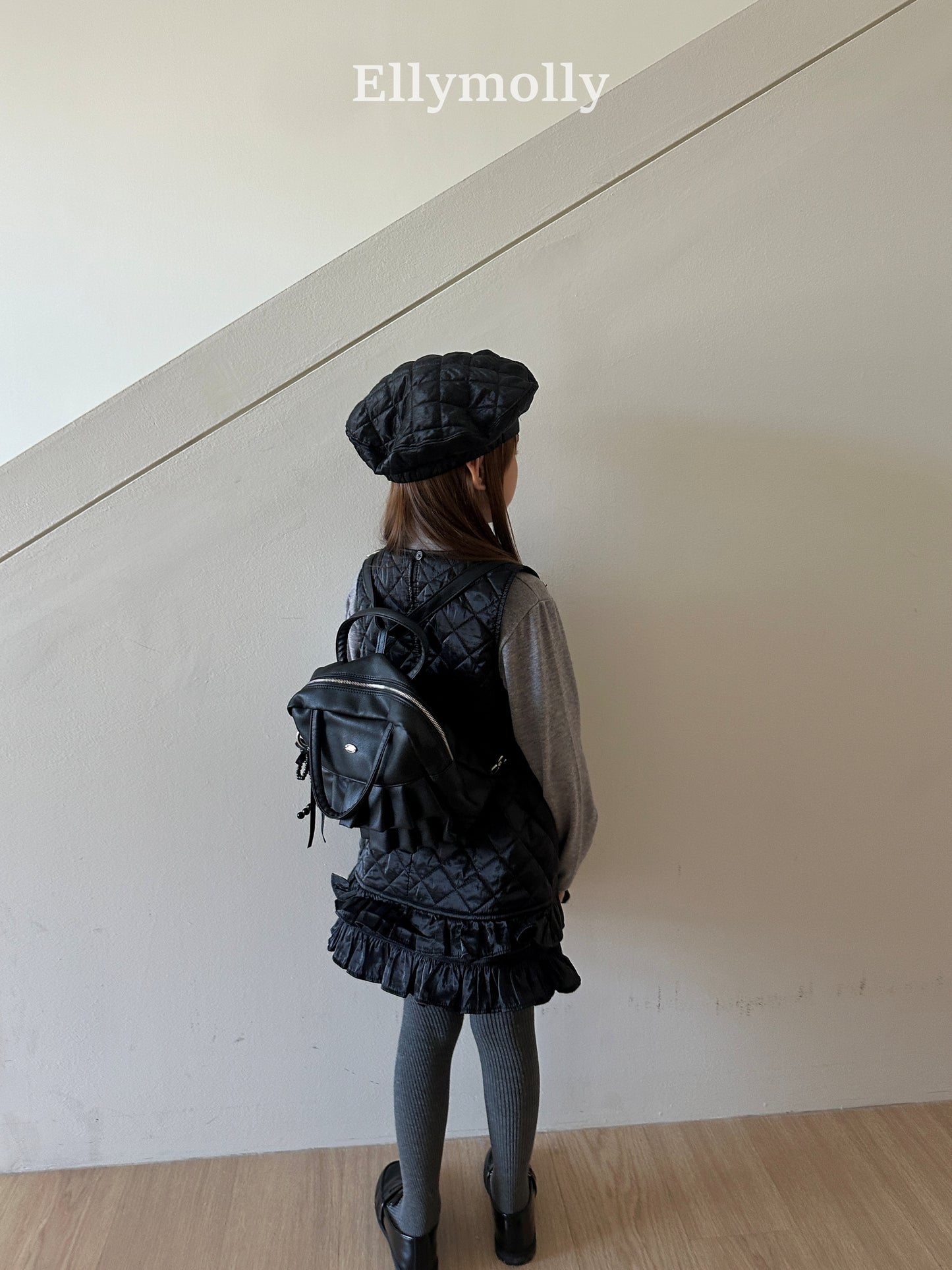 【予約】square frill bag / ellymolly